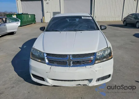 2013 Dodge Avenger Se z USA, uszkodzony, nr VIN 1C3CDZAG6DN624528